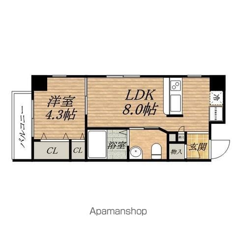 アドーラブル船場の間取り写真