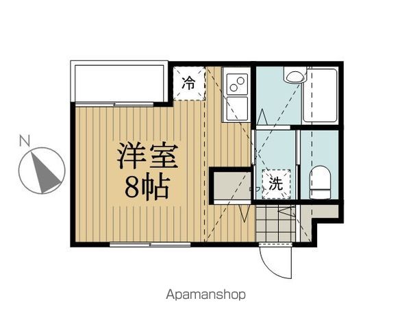 横浜市保土ケ谷区星川のアパートの間取り