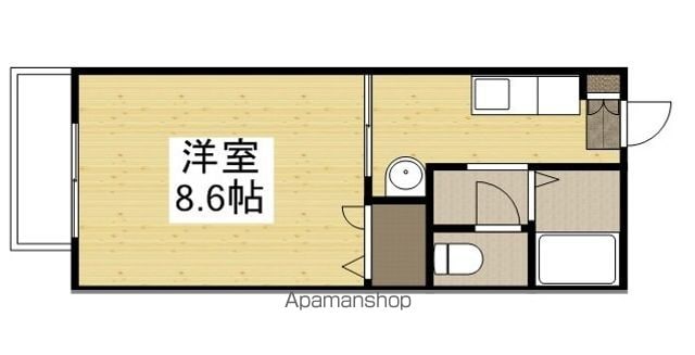 カタラータ B棟の間取り写真