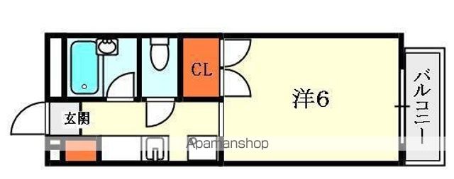 クレッセントの間取り写真
