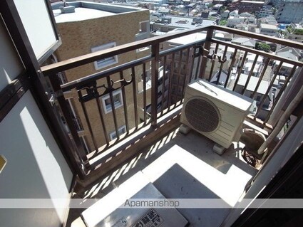 プレール新宿余丁町[1R/17.64m2]のバルコニー
