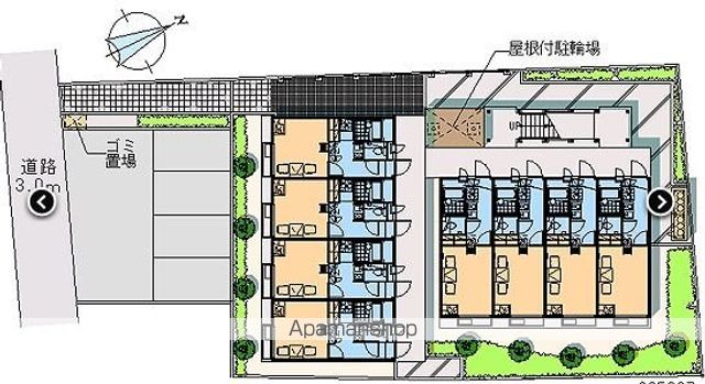 レオパレスワールド山中 202 ｜ 千葉県松戸市松戸新田410-5（賃貸アパート1K・2階・20.28㎡） その25