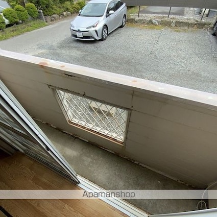 境青山ハイツ[1K/21m2]のバルコニー