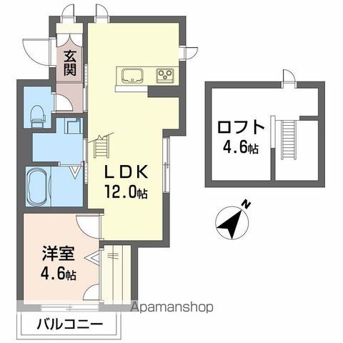シャーメゾン アヴァンセIIの間取り写真