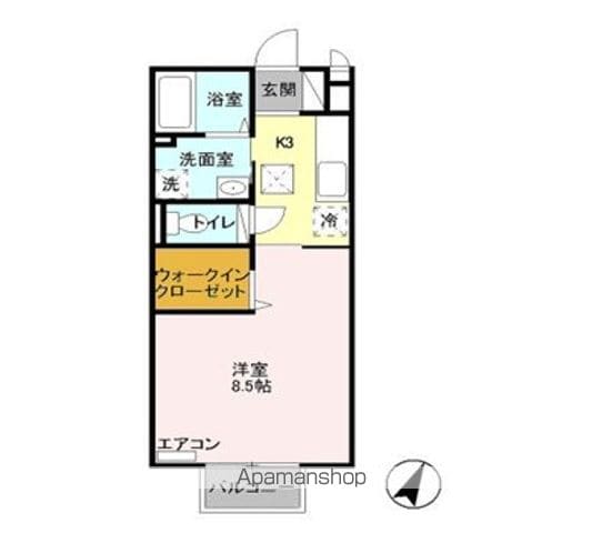 ブランフルールの間取り写真