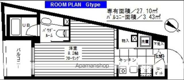 レックス多摩川レジデンスの間取り写真