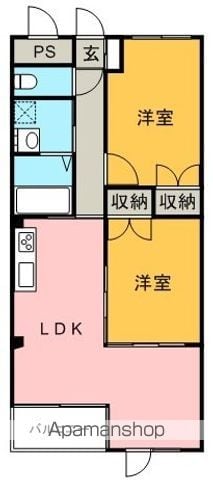 K’sガーデン神明の間取り写真