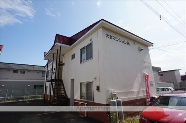 大島マンションBの玄関写真