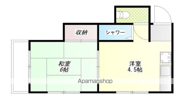 細川荘の間取り写真