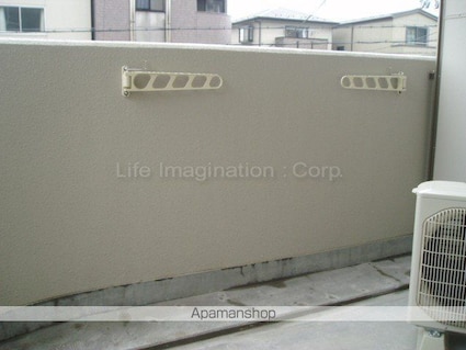 エリーフラッツ京町[1K/31.68m2]のバルコニー