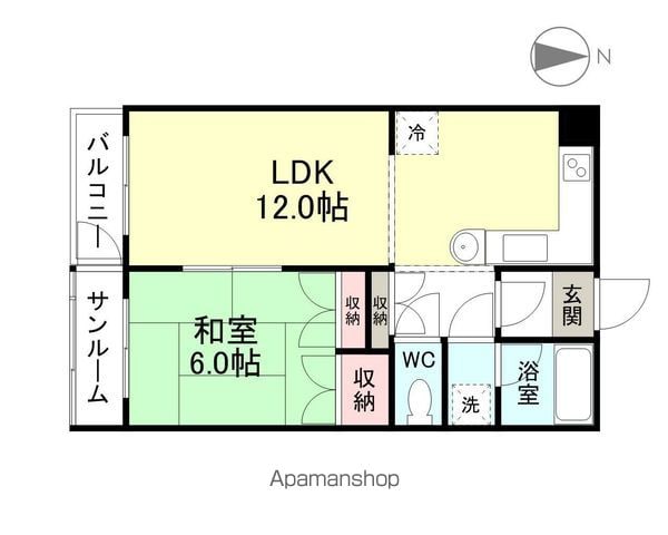 LIVE TOMORROWの間取り写真