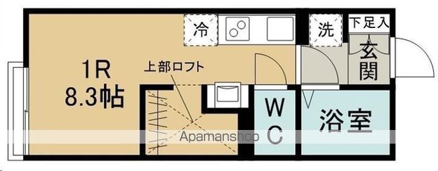 アスコット原町Bの間取り写真