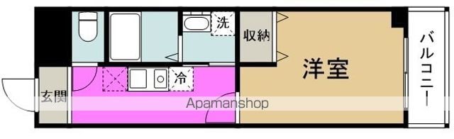 レジデンス鷺洲の間取り写真