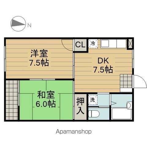 【ヴィレッジ楓Ⅱの間取り】