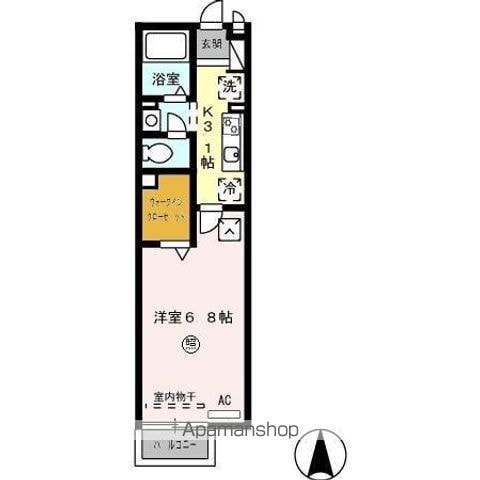 セジュール各務原の間取り写真