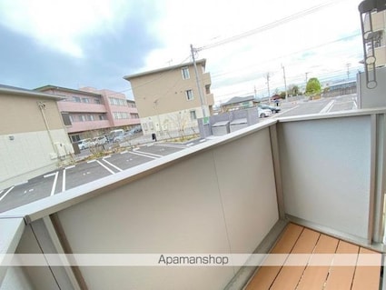 ユニヴェールⅡ　Ｃ棟[1LDK/43.23m2]のバルコニー