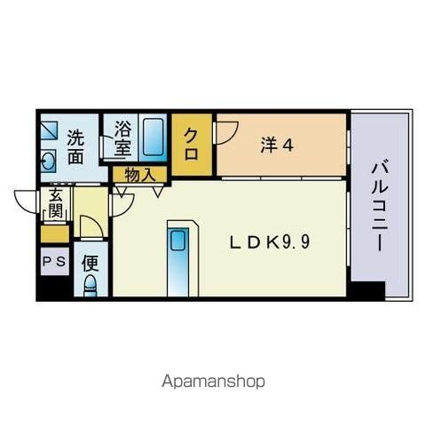 サムティ博多ＳＯＵＴＨの間取り