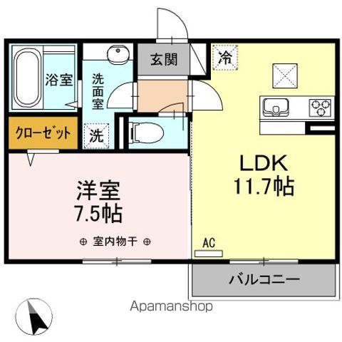 ソレイユアンサンブルの間取り