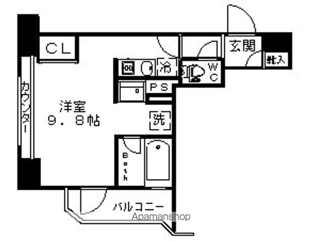 クリオ戸越銀座弐番館の間取り写真