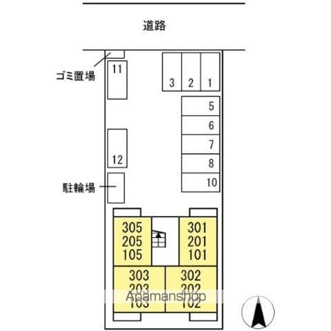 ＤＨＣＲ浜松 103 ｜ 静岡県浜松市中央区上浅田１丁目12-4（賃貸アパート1K・1階・31.15㎡） その23