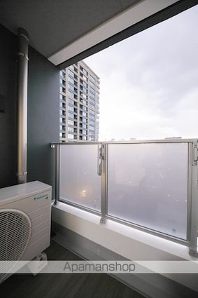 ザ・ライオンズフォーシア八丁堀[1DK/25.49m2]のバルコニー