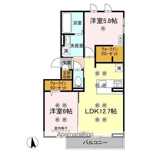 フジコHの間取り写真