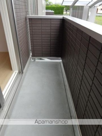 プレンティー新徳田[1LDK/41.89m2]のバルコニー