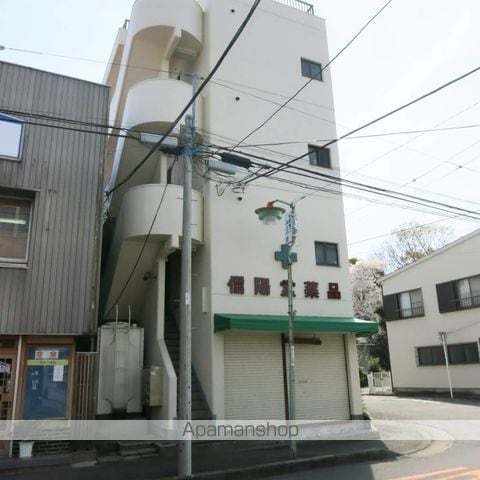 信陽堂ビルの玄関写真