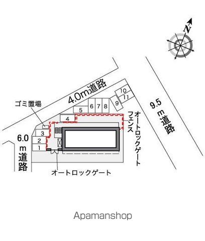 レオパレスカナスギ 305 ｜ 千葉県船橋市金杉台１丁目4-6（賃貸マンション1K・3階・20.81㎡） その16