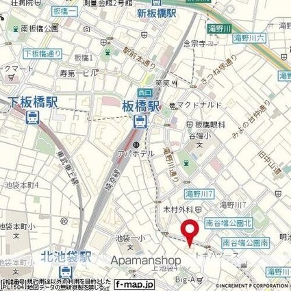 モア・クレスト上池袋[1DK/30.4m2]の周辺