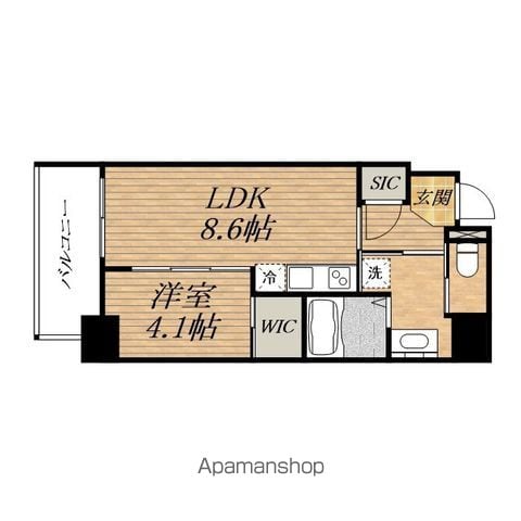 ADVANCE上町台シュタットの間取り写真