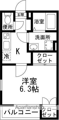 ルミナスの間取り写真