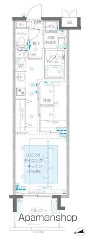 【ＺＯＯＭ新宿御苑前の間取り】