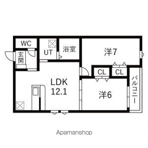CLOVER HILLSの間取り写真