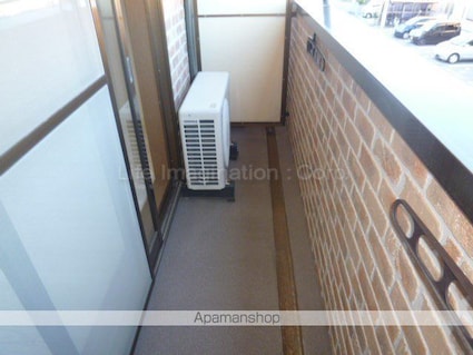 ＳＯＵＴＨ　ＷＩＮＧ[1K/21.27m2]のバルコニー