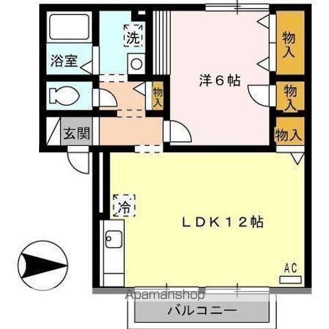 セジュールKの間取り写真