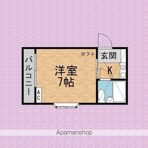 パレ苗間の間取り写真