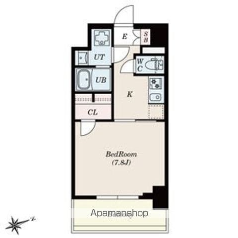 SーRESIDENCE四日市安島ALOGGIO Fの間取り写真