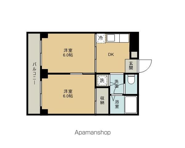 アルデール宮町の間取り写真