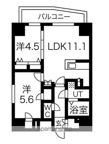 プレール・ドゥーク文京本郷の間取り