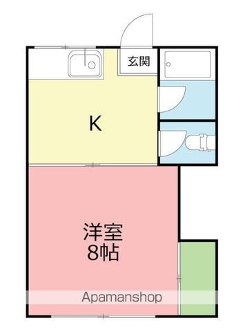 清水コーポIIIの間取り写真
