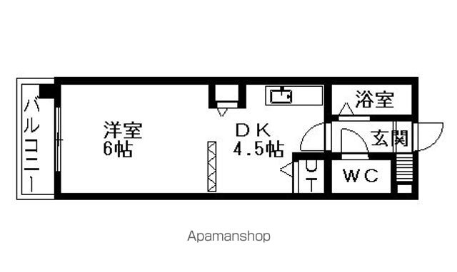 サポナール円山の間取り写真