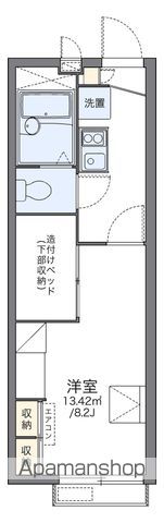 レオパレス小倉の間取り写真