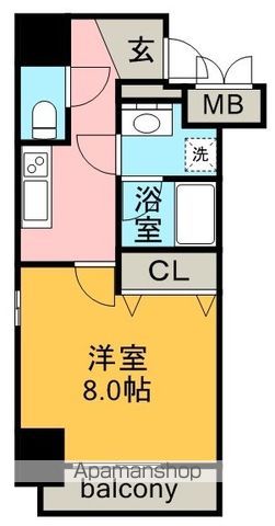 ア レーズの間取り写真