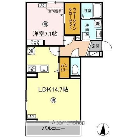 DーROOM長浜の間取り写真