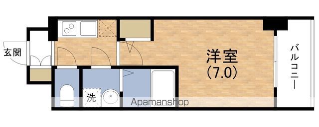 エスリード大阪クレストコートの間取り写真