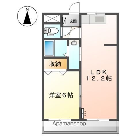 【エポック弥生が丘Ⅱの間取り】