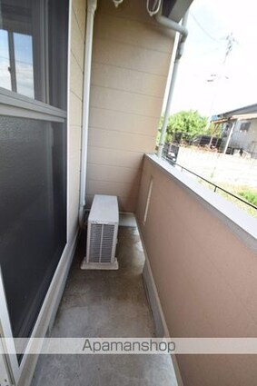 エンゼルハイツ宮原[2DK/43.38m2]のバルコニー