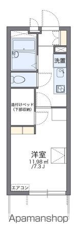 レオパレスグリーングラスIの間取り写真
