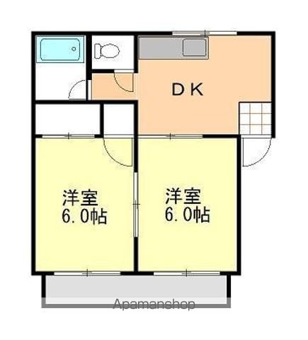 シティハイツカサミアIの間取り写真